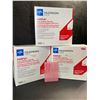 Image 1 : 3 Boxes of Medline Hudson AddiPak 3ml Sodium Chloride/Saline Dose Vials - 100 Each - New
