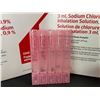 Image 2 : 3 Boxes of Medline Hudson AddiPak 3ml Sodium Chloride/Saline Dose Vials - 100 Each - New