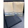 Image 2 : 2 Packs of Bedsure Black Pillow Cases - Queen Size Pillow Covers (20 x 30in) - 2 Each/4 Total - New