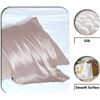 Image 6 : 3 Silk Pillowcases - Great for Hair & Skin; Mulberry Silk Pillowcases - Champagne (20" x 26") - New