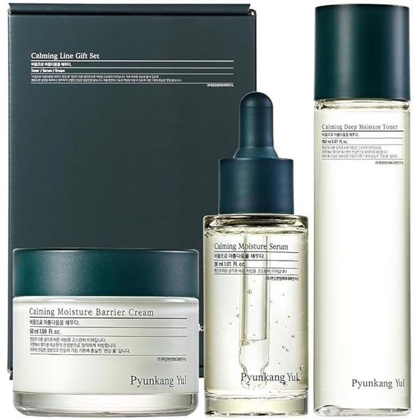 1 PKY (Pyunkang Yul) Calming Line Gift Set - Toner/Serum/Cream - New