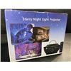 Image 3 : 1 LED Starry Night Star Light Projector/Star Night Light w/ Built-In Speaker & Remote Control - New