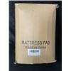 Image 2 : 1 Bedluxury Extra Thick Queen Size Mattress Topper (60" x 80") - Deep Pocket - White - New in Box