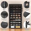 Image 7 : 1 10-Tier Shoe Rack w/ Cover - Large Capacity Tall Shoe Rack (Holds 50-55 Pairs) - New (*Assembly)
