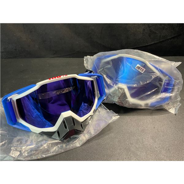 2 Pairs of Polarized Outdoor Sport Ski Goggles/Snowboarding Goggles - New
