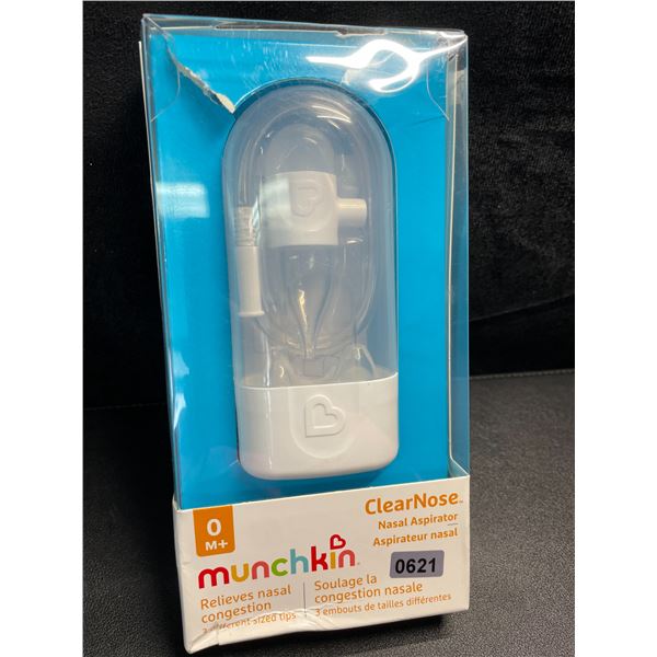 1 Munchkin ClearNose Nasal Aspirator - Relieves Baby Nasal Congestion - New