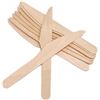 Image 5 : 1 Pack of EnvoWise Disposable Wooden Knives/Biodegradable Compostable Knives - 440 Pack - New