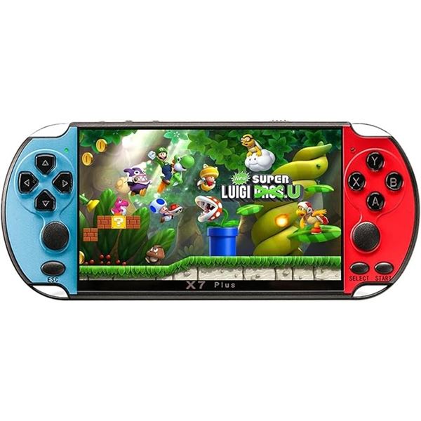 1 X7 Plus Portable Handheld Game Console - 5.1" Display w/ Built-In 10500+ Games - NEW