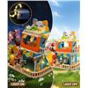 Image 6 : 1 Cat Animal House "Lego" Style Building Block Toy Set; Buildable Cat House with LED Light - New