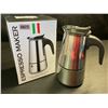 Image 1 : 1 Stainless Steel 2-Cup Espresso Maker - New in Box