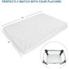 Image 2 : 1 SpringSpirit Pack and Play Bamboo Surface Mattress Pad for Baby Playpens - 38" x26" - New Sealed