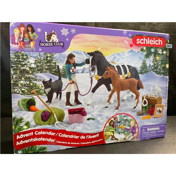 1 Schleich Horse Club Advent Calendar for Girls - New