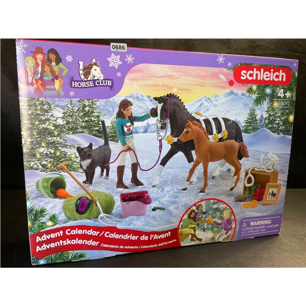 1 Schleich Horse Club Advent Calendar for Girls - New