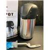 Image 3 : 1 Vondior 64oz Stainless Steel Air Pot Coffee Dispenser; Insulated Thermal Coffee Carafe - New