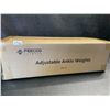 Image 2 : 1 Box of Feecco Adjustable Ankle Weights - 5LBs x 2 Weights - Black - New in Box