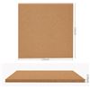 Image 6 : 6-Pack of Self-Adhesive Cork Board Tiles for Walls - 12" x 12" Size - Great for Home/Office - New