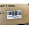 Image 4 : 2 Boxes of Magnetic Curtain Rods - 4 Per Box - Multi-Use Adjustable Curtain Poles/Easy Install - New