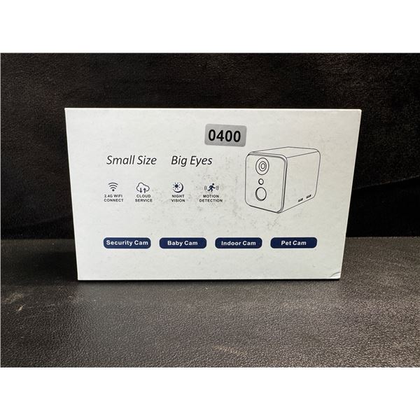 1 Mini Indoor Wifi Security Camera - New