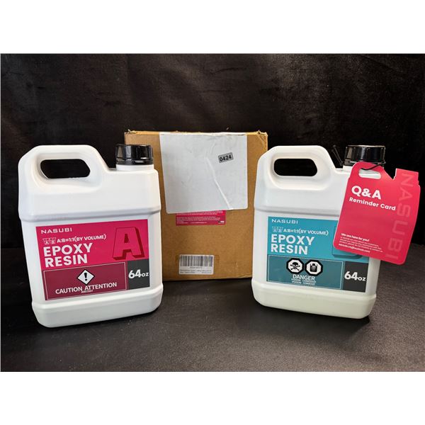 1 Box of Nasubi Epoxy Resin and Hardener - New