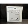 Image 1 : 1 Amerisense Power Strip and Surge Protector with 15ft Cord - New