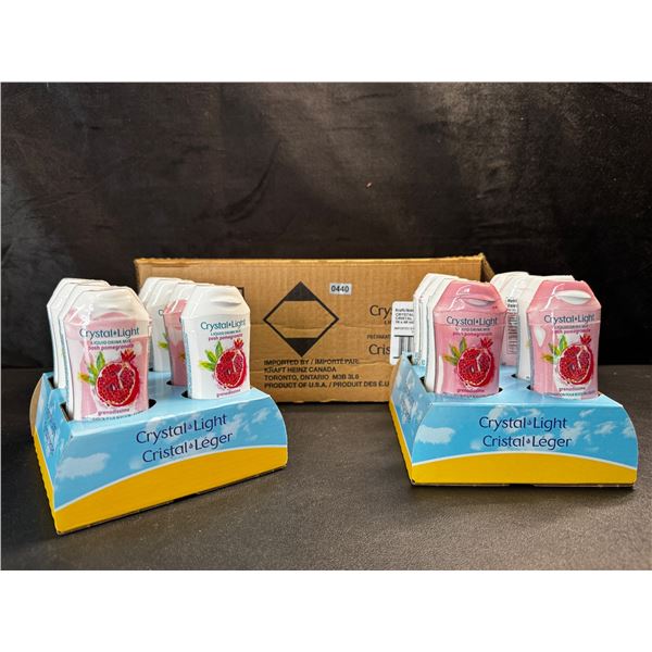 1 Box of 16PCS Pomegranate Crystal Light Liquid Drink Mixes - New