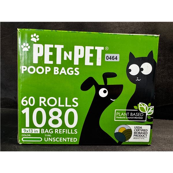 1 Box of PetnPet Doggy Poop Bags - 53PCS Open Box