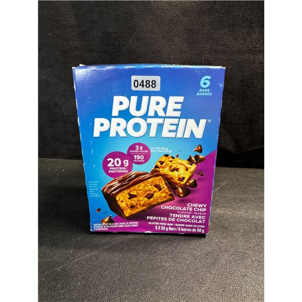 1 Box of 6 Pure Protein 20g Bars - New