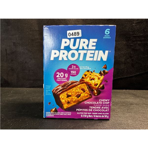 1 Box of 6 Pure Protein 20g Bars - New