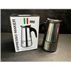 Image 1 : 1 2Cup Stainless Steel Espresso Maker - New