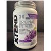 Image 1 : 1 Tub of XTEND The Original 7G BCAA Protein Powder - Glacial Grape - 1.22KG - New (BB:04/2025)