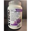 Image 1 : 1 Tub of XTEND The Original 7G BCAA Protein Powder - Glacial Grape - 1.22KG - New (BB:04/2025)