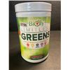 Image 1 : 1 Tub of Biofy Limitless Greens Superfood Dietary Supplement - 319.2g - New Sealed