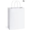 Image 1 : 2 Packs of Paper Gift Bags with Handles - 25 Bags Per Pack/50 Total (10.5" x 8" Size) - Brand New