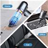 Image 2 : 1 Cordless Handheld Car Vacuum Cleaner/High Power Air Duster - Mini Handheld/Compact Design - New