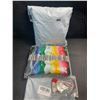Image 1 : 2 Multi-Packs of Embroidery Floss/Embroidery Thread - 100+ Various Colours - Brand New