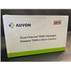 Image 3 : 1 Auvon Dual Channel TENS Machine/Muscle Stimulator with 20 Modes - For Pain Relief - New Sealed