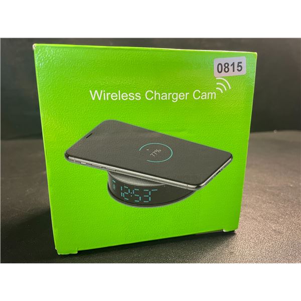 1 Hidden Camera Wireless Charger - WiFi Security Camera w/ Night Vision - Brand New