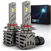 Image 1 : 2 Packs of AOLEAD 9005 LED Headlight Bulbs - 2 Bulbs Each - Brand New