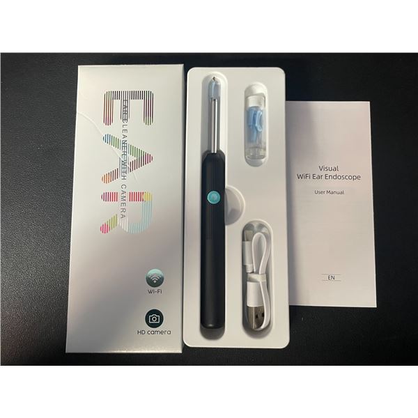 1 Ear Cleaning Camera/Wireless Otoscope Ear Wax Remover Tool wtih App Connection - New
