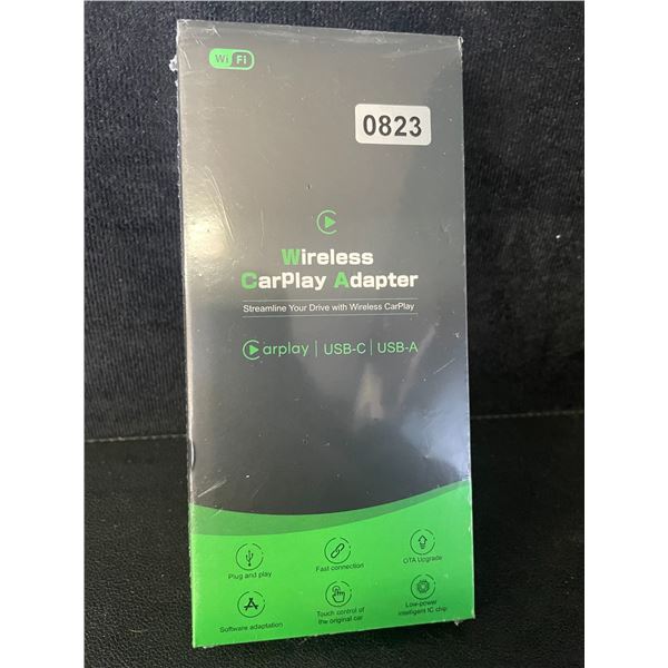 1 Wireless CarPlay Adapter - Plug & Play Design; Converts Wired to Wireless CarPlay - New Sealed