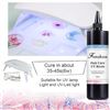 Image 3 : 1 Fresnshion Fast Cure UV Resin - Clear Hard UV Resin; 500G - Less Than 1 Min to Dry - New