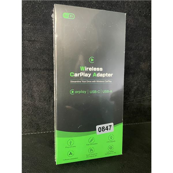 1 Wireless CarPlay Adapter - Plug & Play Design; Converts Wired to Wireless CarPlay - New Sealed