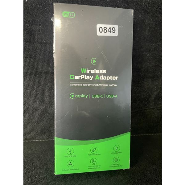 1 Wireless CarPlay Adapter - Plug & Play Design; Converts Wired to Wireless CarPlay - New Sealed