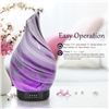 Image 7 : 1 Glass Essential Oil Diffuser; 120ml Ultrasonic Aromatherapy Diffuser w/ LED Color Light - New