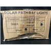 Image 4 : 1 Box of 6 Solar Pathway LED Lights for Lawn/Gardens - New in Box