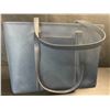 Image 2 : 1 Michael Kors Large Tote Bag/Shoulder Handbag for Women - Navy Blue - New (No Tags)