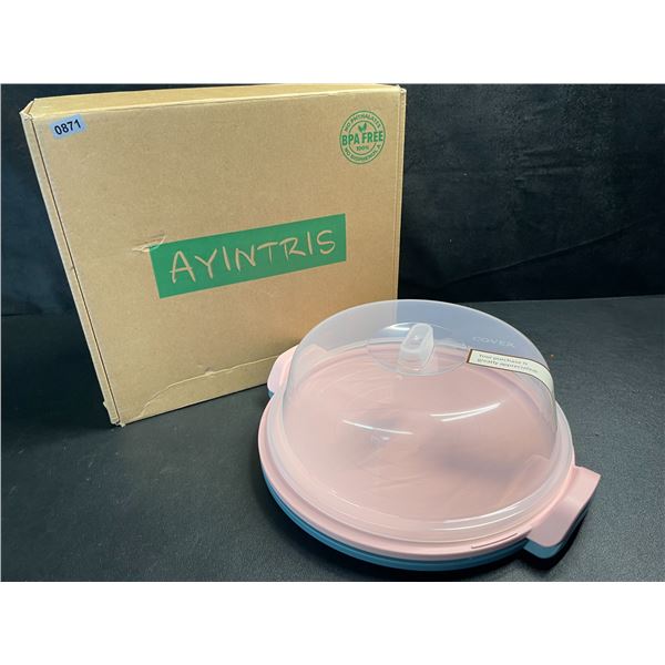 1 Microwave Hot Play Tray & Splatter Cover - New