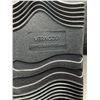 Image 3 : 1 Pair of VeraCosy Men's Quilted Closed-Back Grip Bottom Slippers - Grey - Size 11-12 - New in Box
