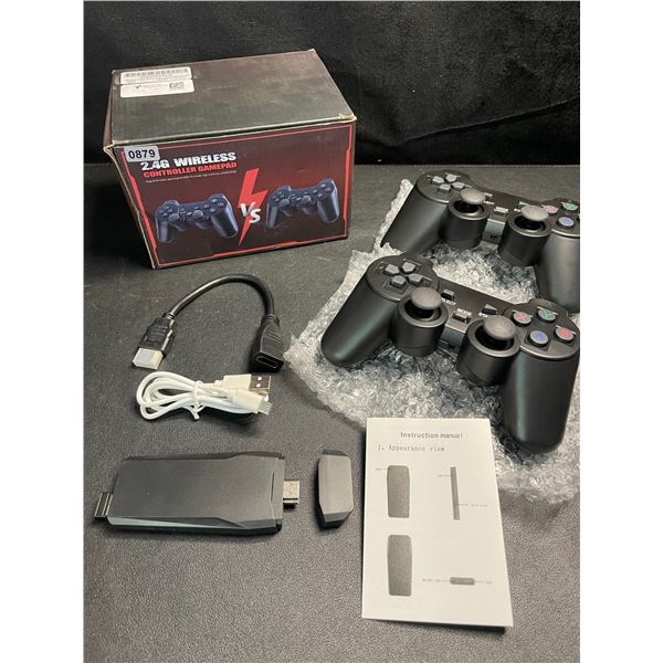 1 Retro Game Console/4K HDMI Game Stick (Plug & Play) w/ 20,000+ Built-In Games & 9 Emulators - New