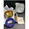 Image 2 : 1 Ohm 5" Tibetan Singing Bowl Set; Meditation Sound Bowl - For Healing/Mindfulness/Stress Relief
